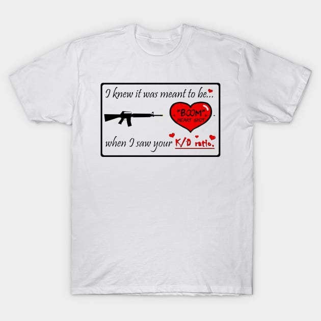 boom Heart T-Shirt by hamaka